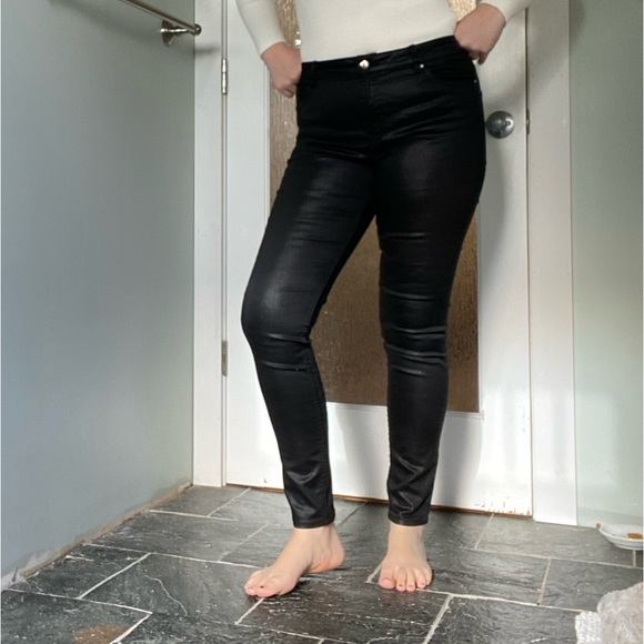 H&M Denim - *LAST CHANCE* Shiny Black Jeans